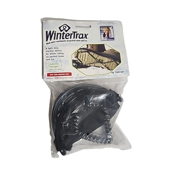 WinterTrax Other - Wintertrax One Size Fits Most Spikeless Light Duty Snow Ice Shoe Traction Device